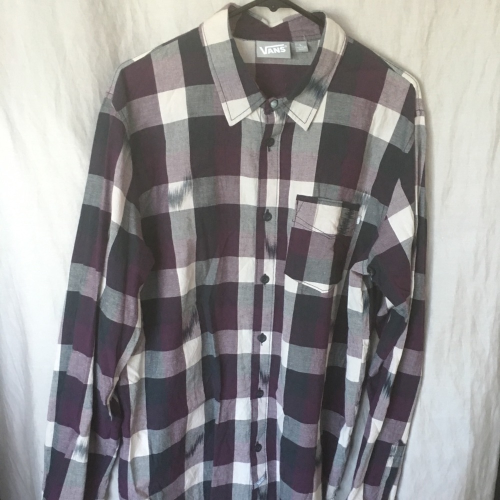 Vans button up shirt